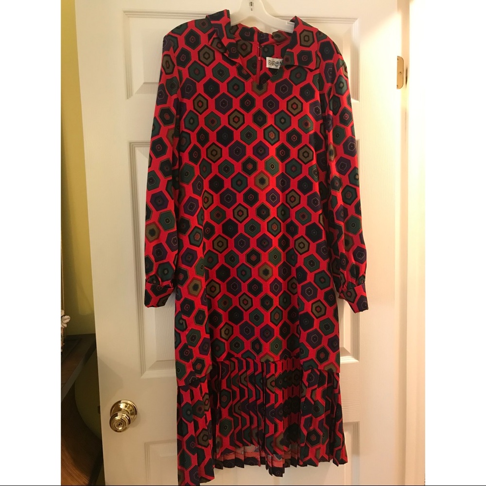Vintage Baron Peters Midi Dress